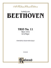 PIANO TRIO #11 IN G MAJOR OP 121A cover